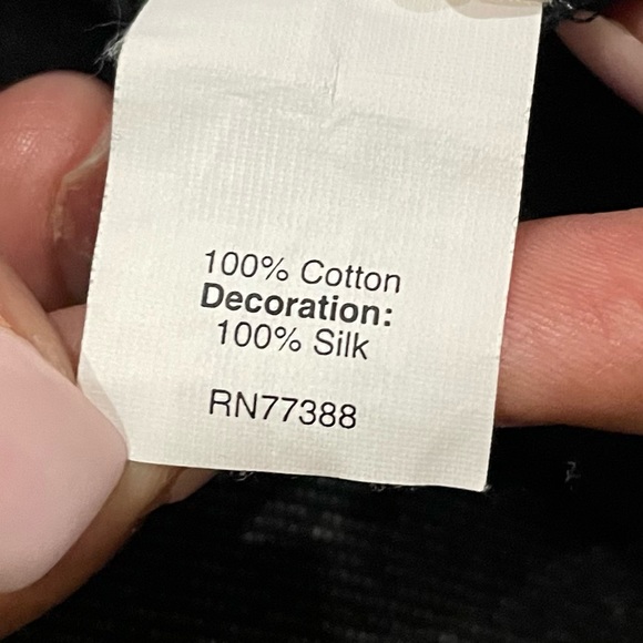 J. Crew ruffled black tank top / S / Excellent condition - Picture 12 of 12